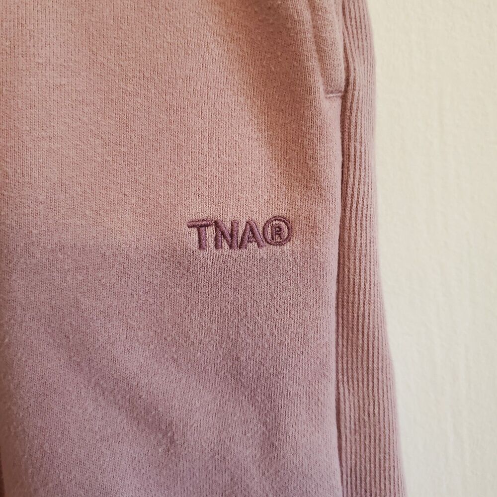 Aritzia TNA Sweatfleece Boyfriend Fit sweatpants Jogger Size XS Cozy loungewear - Picture 4 of 10
